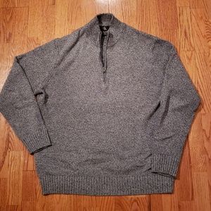 Calvin Klein XL Herringbone Gray Sweater